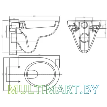 Унитаз Kolo Nova Pro (M33100) картинка 2